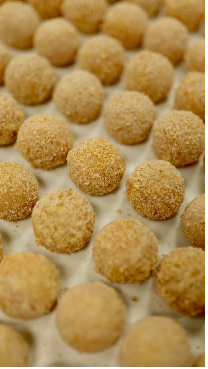 Kyiv Chicken Balls production