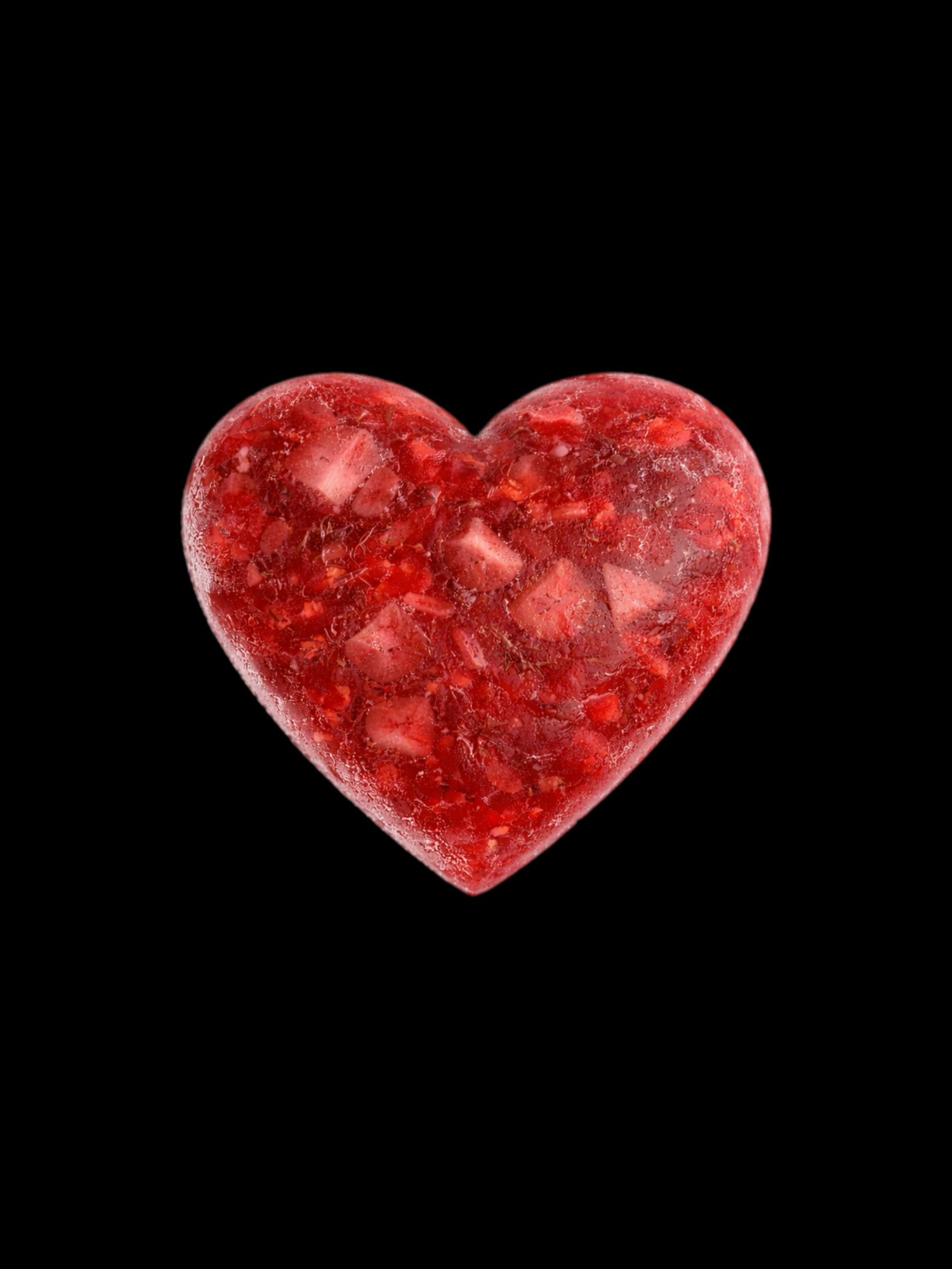 Frozen borscht heart